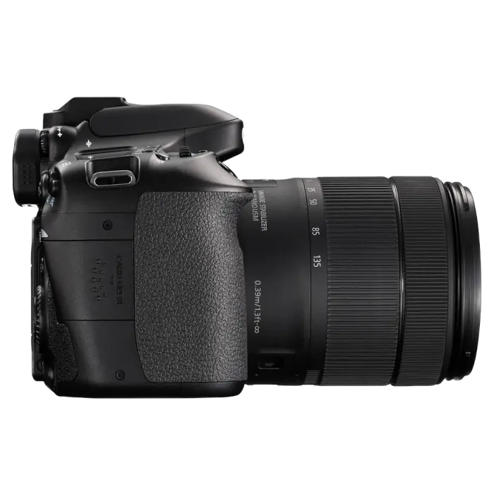 Aparat foto DSLR Canon EOS 80D + EF-S 18-135 IS, Negru