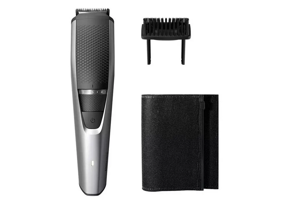 Trimmer pentru bărbați Philips Series 3000 BT3216/14, Argintiu | Negru