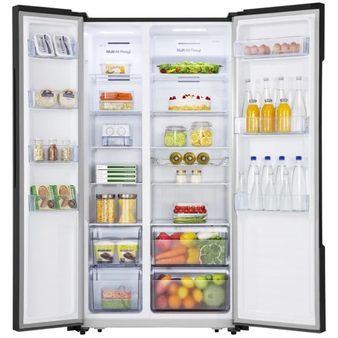 Frigider Hisense RS670N4GBE, Negru