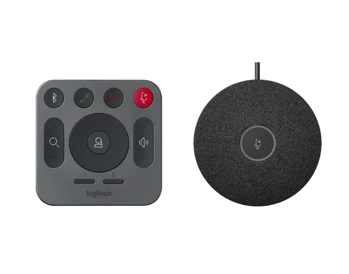 Cameră Web Logitech Rally Plus, UHD-4K, Negru