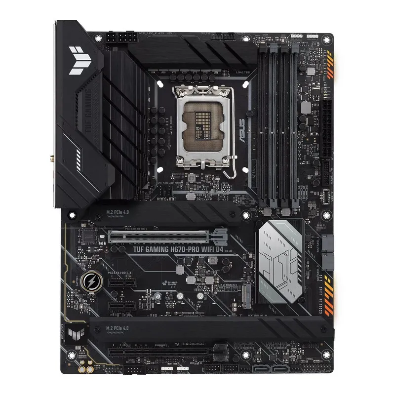 Материнская плата ASUS TUF GAMING H670-PRO WIFI D4, LGA1700, Intel H670, ATX
