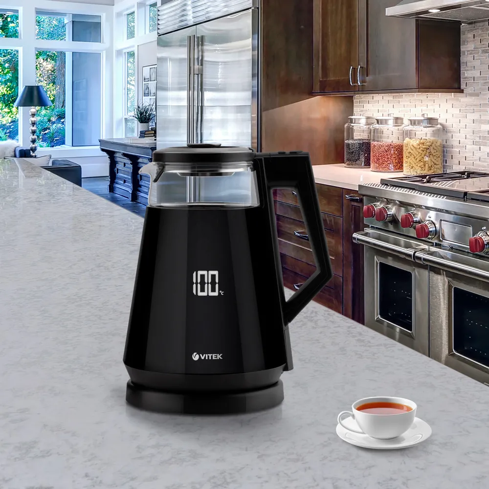 Fierbător electric VITEK VT-7063, Negru