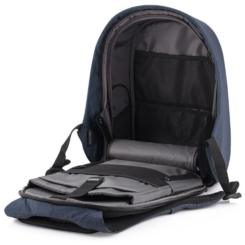 Rucsac pentru Laptop Bobby Hero Small, 13.3", Piele artificială, Albastru închis
