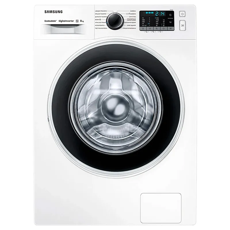 Mașină de spălat Samsung WW80J52E0HW/CE, 8kg, Alb