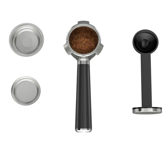 Espressor manual KRUPS XP442C11, 1400W, Argintiu