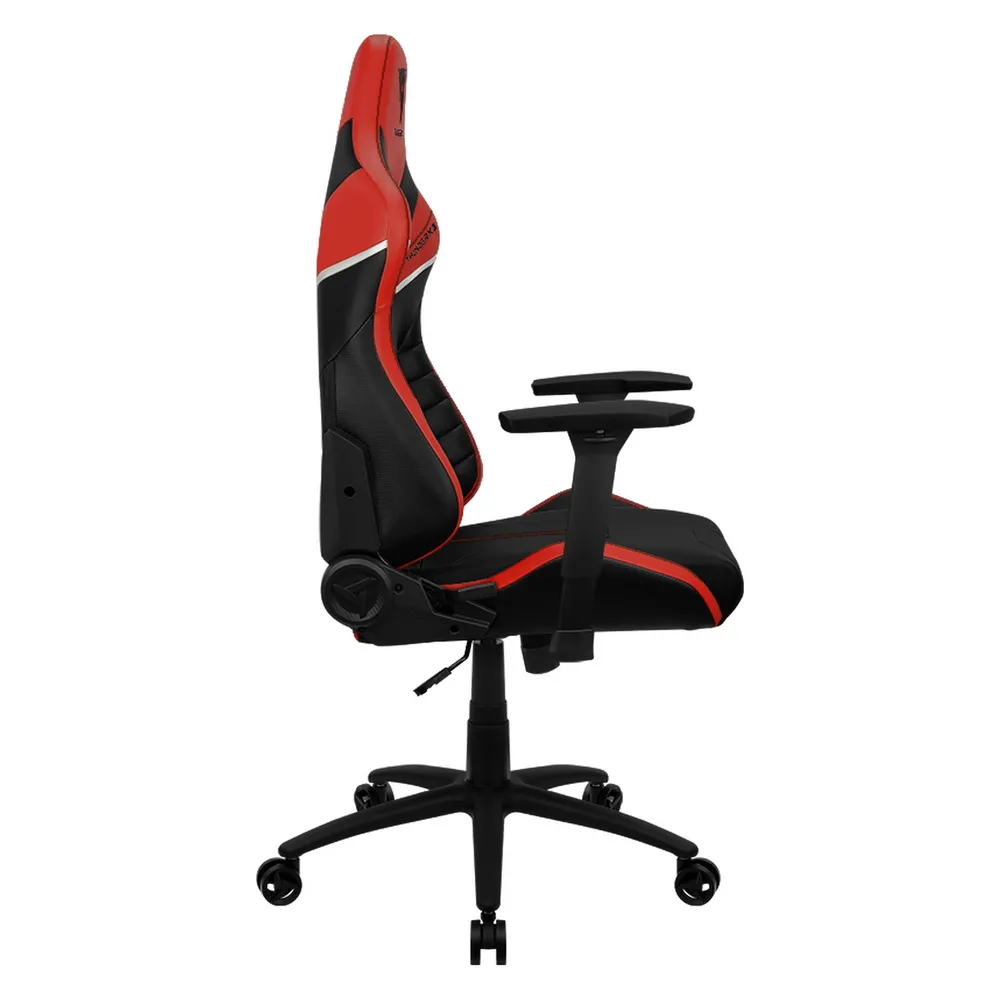 Scaun Gaming ThunderX3 TC5, PU Piele, Negru/Rosu