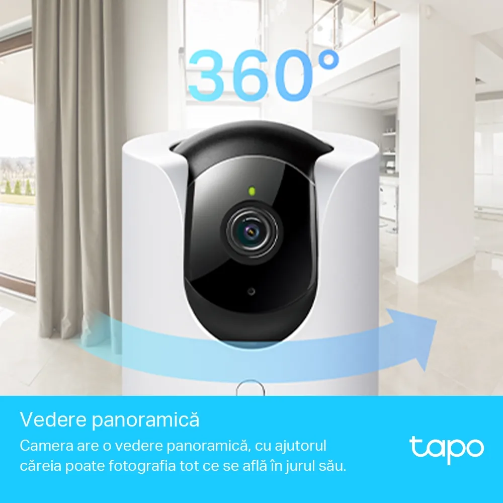 Camera de supraveghere Smart TP-LINK TAPO C225, Alb