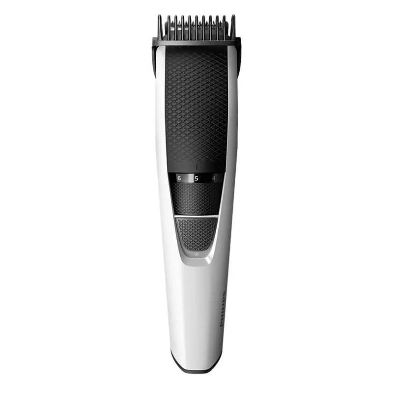 Trimmer pentru bărbați Philips Beardtrimmer Series 3000 BT3206/14, Negru | Alb