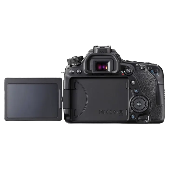 Aparat foto DSLR Canon EOS 80D + EF-S 18-135 IS, Negru