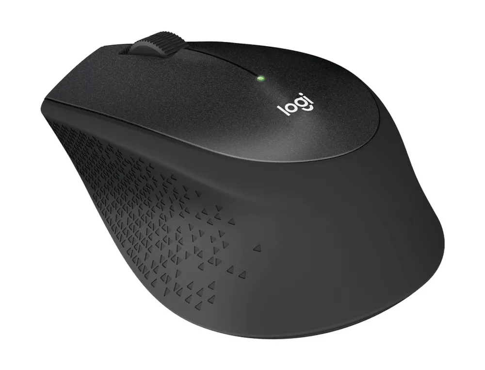 Mouse Wireless Logitech M330 Silent Plus, Negru