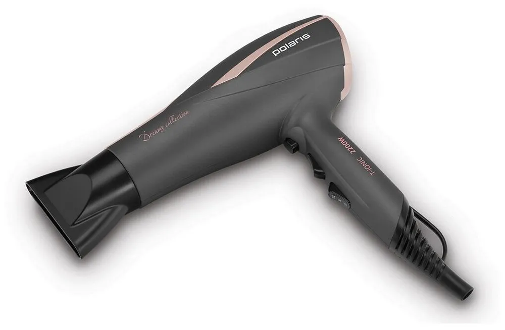 Uscător de păr Polaris PHD 2257TDi, 2200 W, Negru