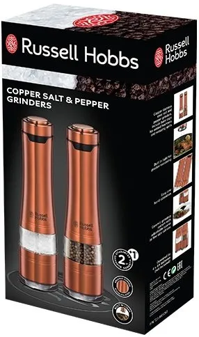 Измельчитель для соли и перца Russell Hobbs 28011-56, Бронзовый