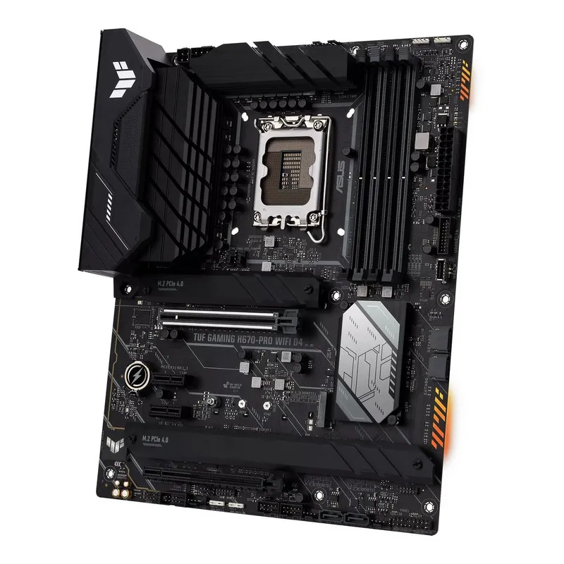 Материнская плата ASUS TUF GAMING H670-PRO WIFI D4, LGA1700, Intel H670, ATX