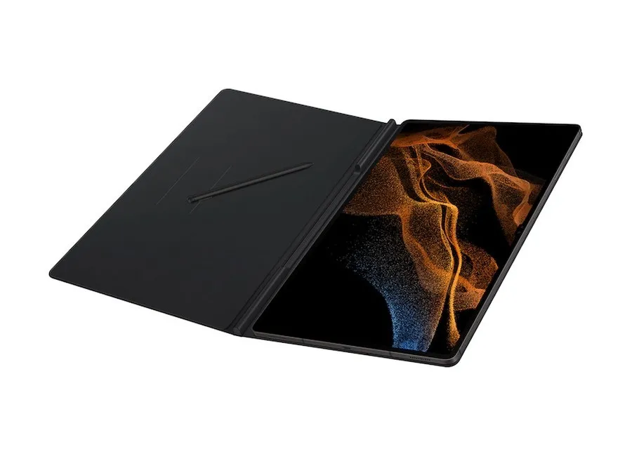 Husă pentru tabletă Samsung Book Cover Tab S8 Ultra, 14,6", Poliuretan, Negru