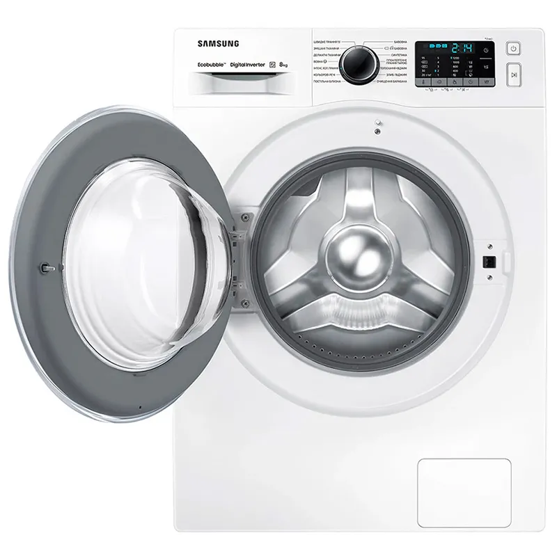 Mașină de spălat Samsung WW80J52E0HW/CE, 8kg, Alb