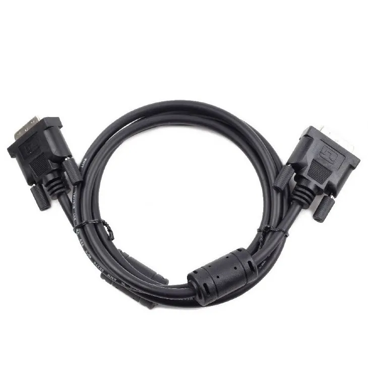 Cablu Video Cablexpert CC-DVI2-BK-6, DVI-D (M) - DVI-D (M), 1,8m, Negru