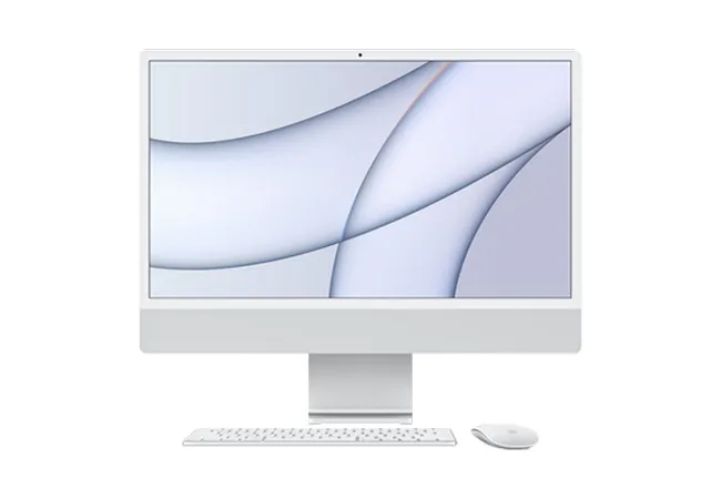 Computer All-in-One Apple iMac A2438, M1 with 8-core CPU and 8-core GPU, 16GB/1024GB, macOS Big Sur, Argintiu