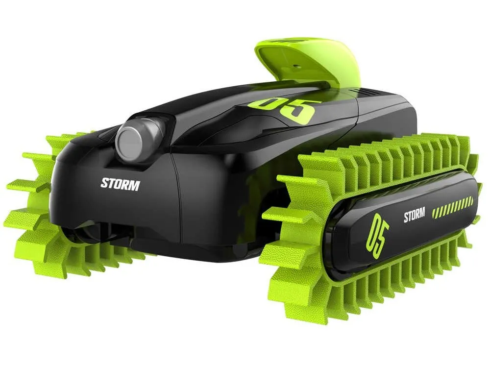 Jucărie cu telecomandă Crazon Deformation Amphibious Car, Negru/Verde (18SL02)