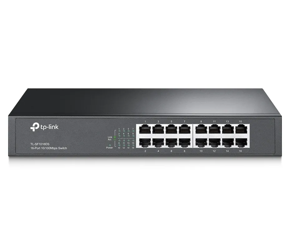 Сетевой коммутатор TP-LINK TL-SF1016DS, 16 x 10/100Mbps
