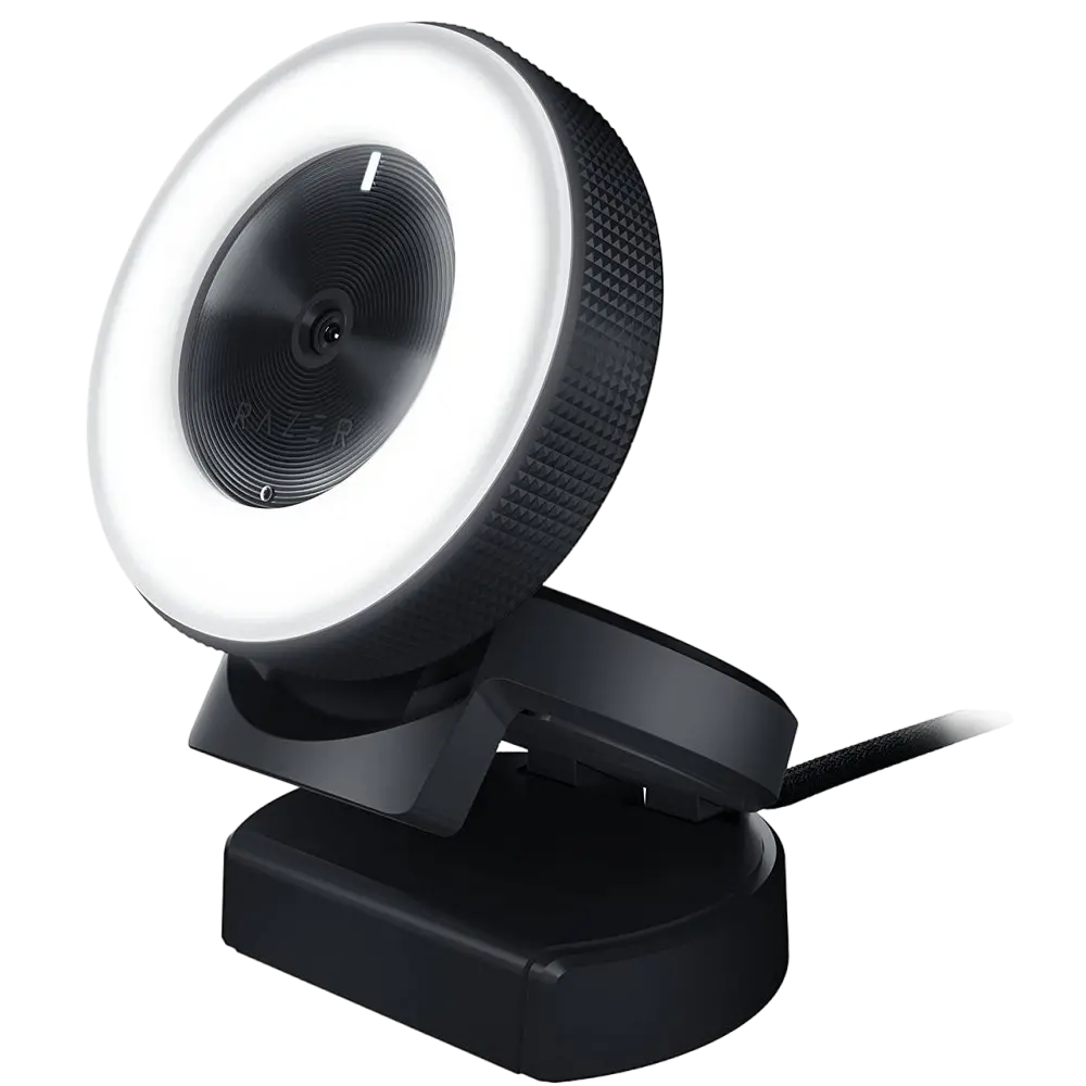 Веб-камера RAZER Kiyo, Full-HD 1080P, Чёрный