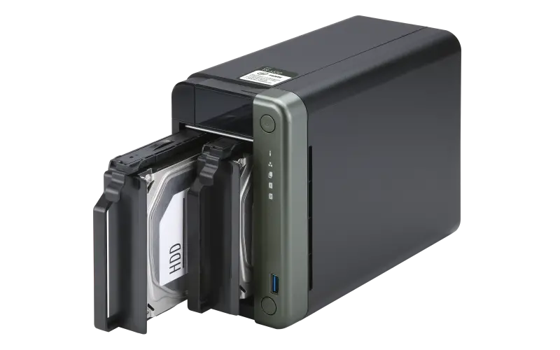 Сетевое хранилище Qnap TS-253D, Чёрный