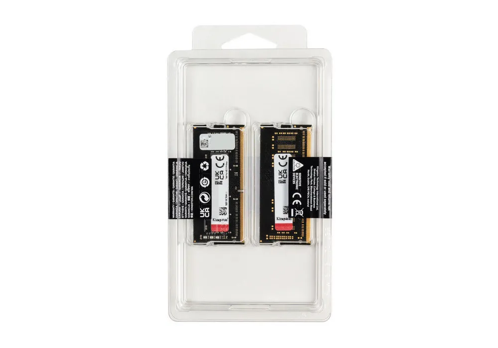 Оперативная память Kingston FURY Impact, DDR4 SDRAM, 3200 МГц, 16Гб, KF432S20IBK2/16