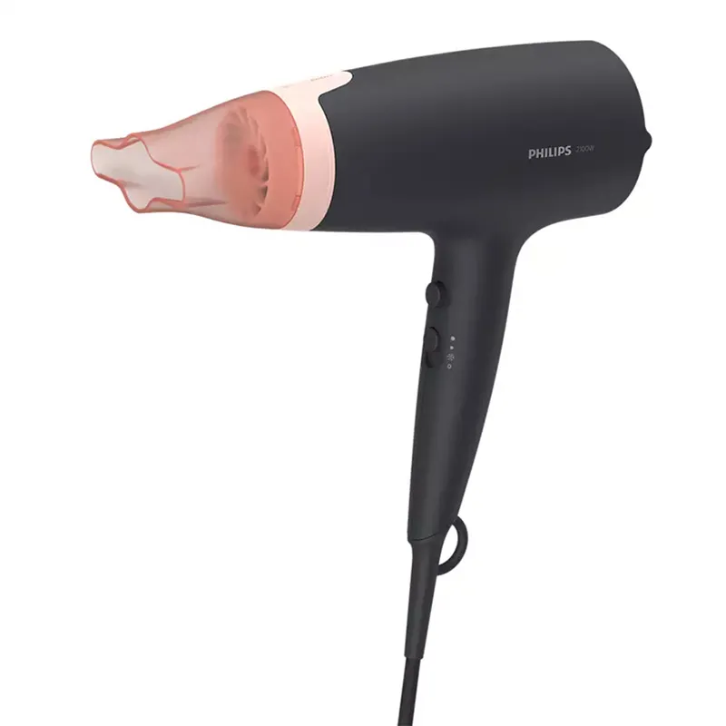 Uscător de păr Philips BHD350/10, 2100 W, Negru | Roz