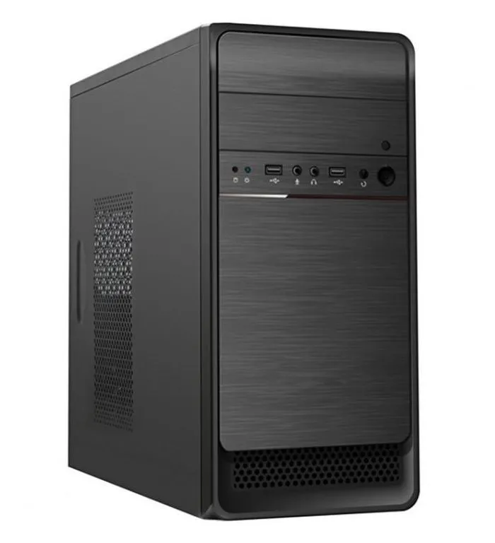 Carcasă PC Sohoo 6817BK, Mini-Tower, ATX, Negru