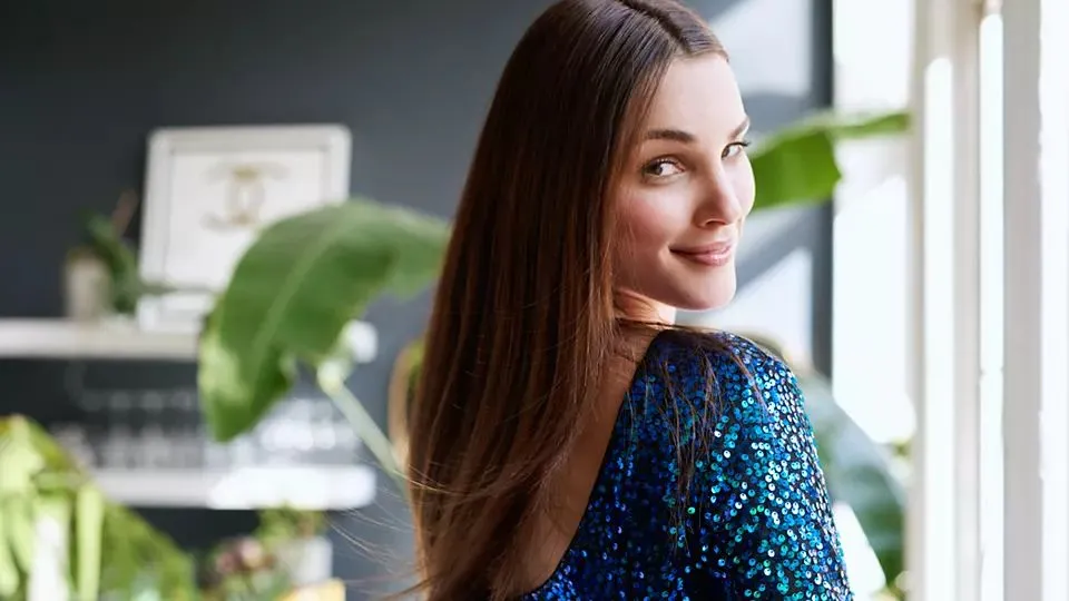 Placă de îndreptat părul Philips Prestige HP8371/00, Roz