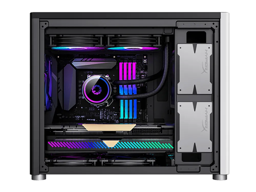 Carcasă PC Gamemax SPARK, Mini-Tower, ATX, Alb