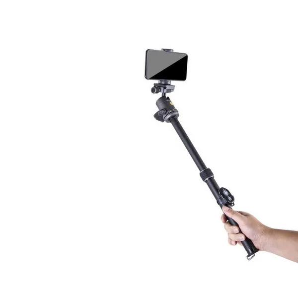 Trepied/Monopod Vanguard VEO3 GO 235AB, Cap trepied de minge, Negru