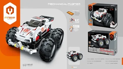 Constructor cu telecomandă iM.Master Off-Road Monster Truck