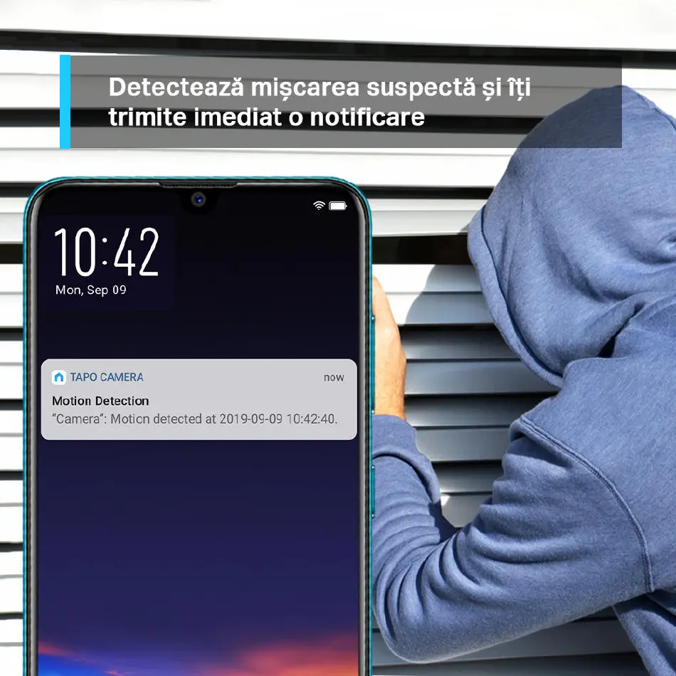 Camera de supraveghere Smart TP-LINK Tapo C210, Alb