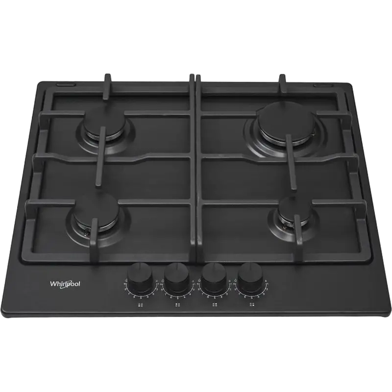 Plită pe gaz Whirlpool TGML 660 NB, Negru