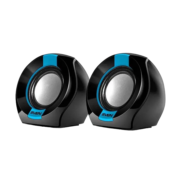 Boxe pentru calculator 2.0 SVEN "150", Negru/Albastru
