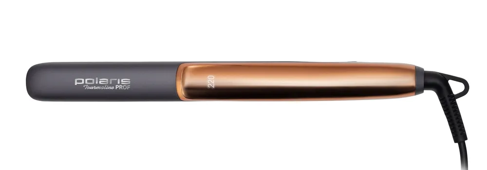Placă de îndreptat părul Polaris Tourmaline PROF PHSS 2098TTi, Negru | Auriu