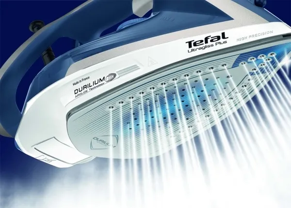 Fier de călcat Tefal Ultragliss Plus FV6812E0, 2800W, Albastru