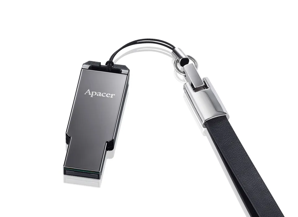 USB Flash накопитель Apacer AH360, 16Гб, Чёрный