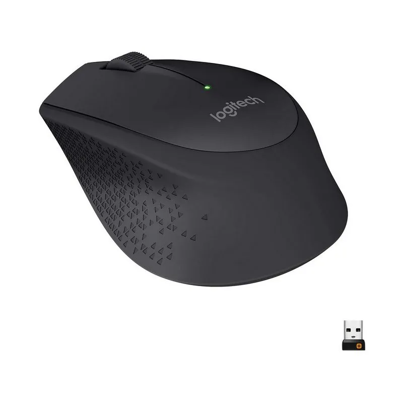Mouse Wireless Logitech M330 Silent Plus, Negru