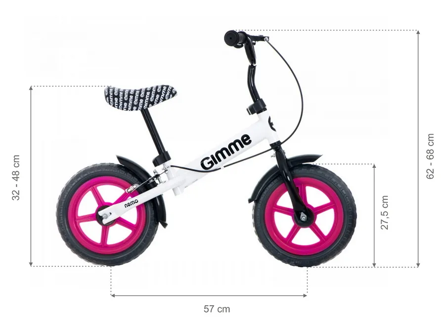 Bicicletă Gimme Nemo, Roz