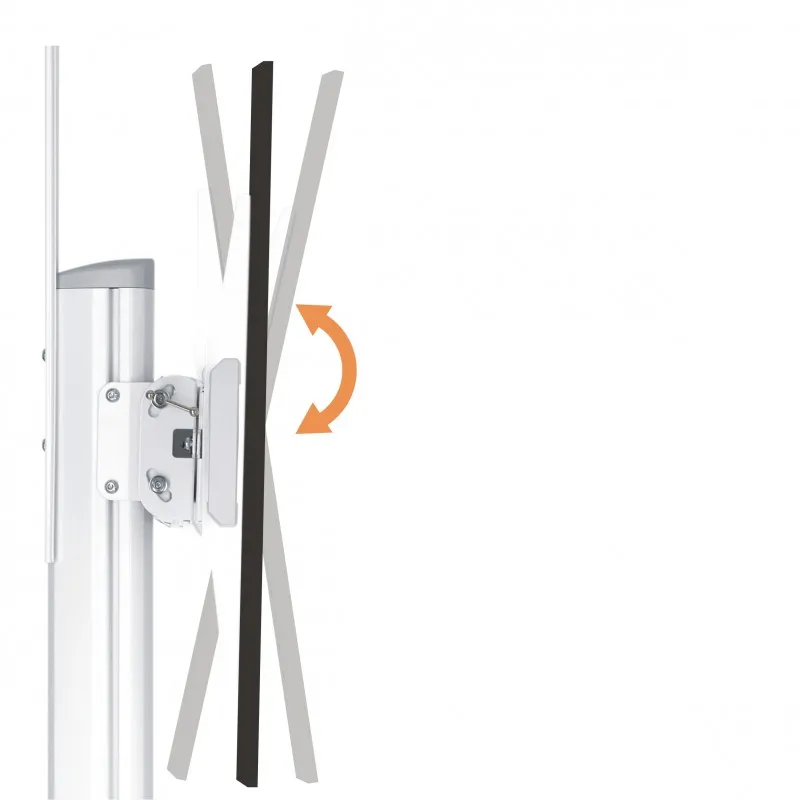 Suport pentru TV pe picior Reflecta TV Stand 70VCP-Shelf, White, Alb