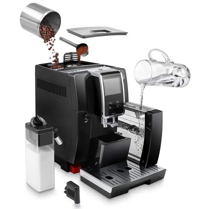 Espressor automat De'Longhi ECAM370.85.B, Negru