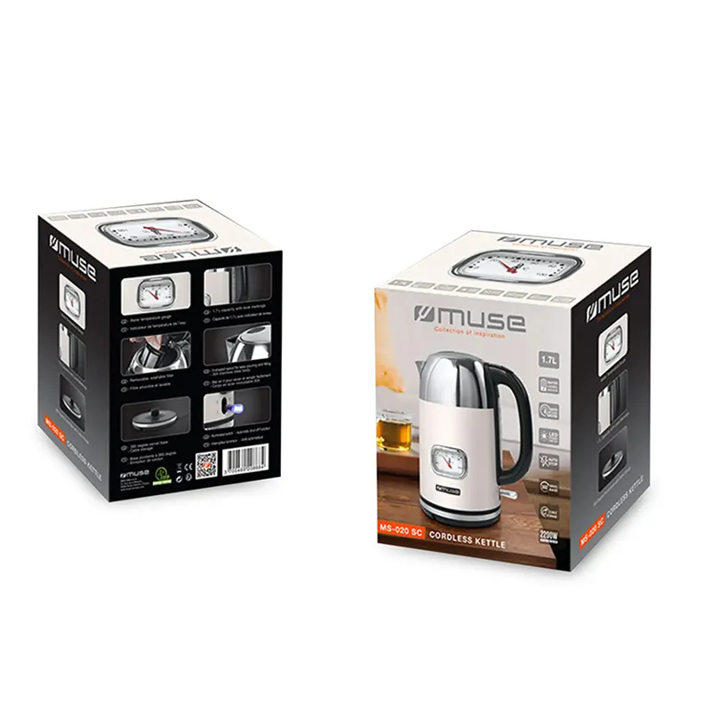Электрочайник MUSE MS-020 SC , Бежевый