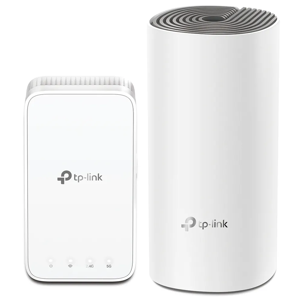 Домашняя Mesh Wi-Fi система TP-LINK Deco E3 (2-pack), Белый