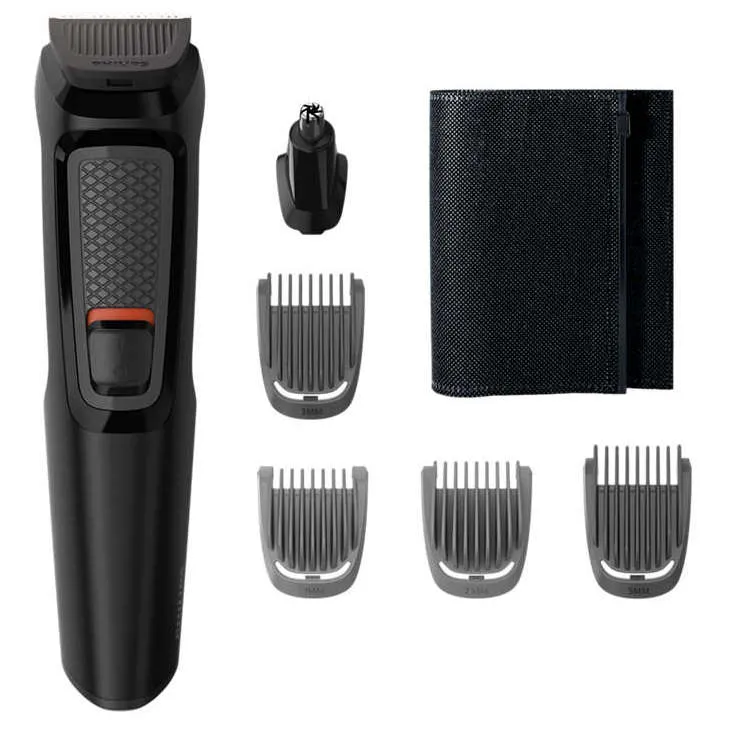Trimmer pentru bărbați Philips Multigroom Series 3000 MG3710/15, Negru