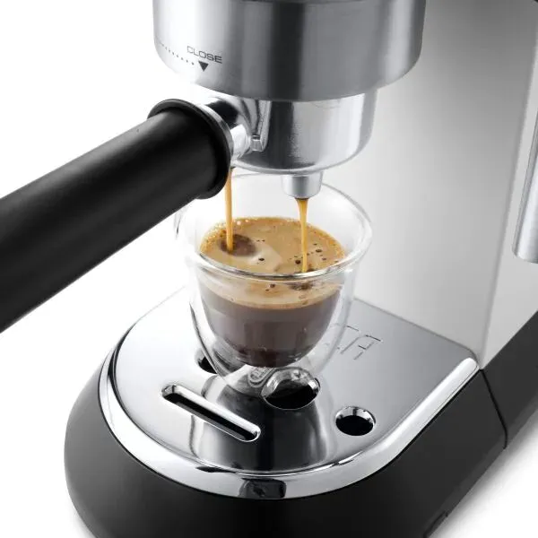 Espressor manual De'Longhi Dedica Pump Espresso, 1300W, Alb