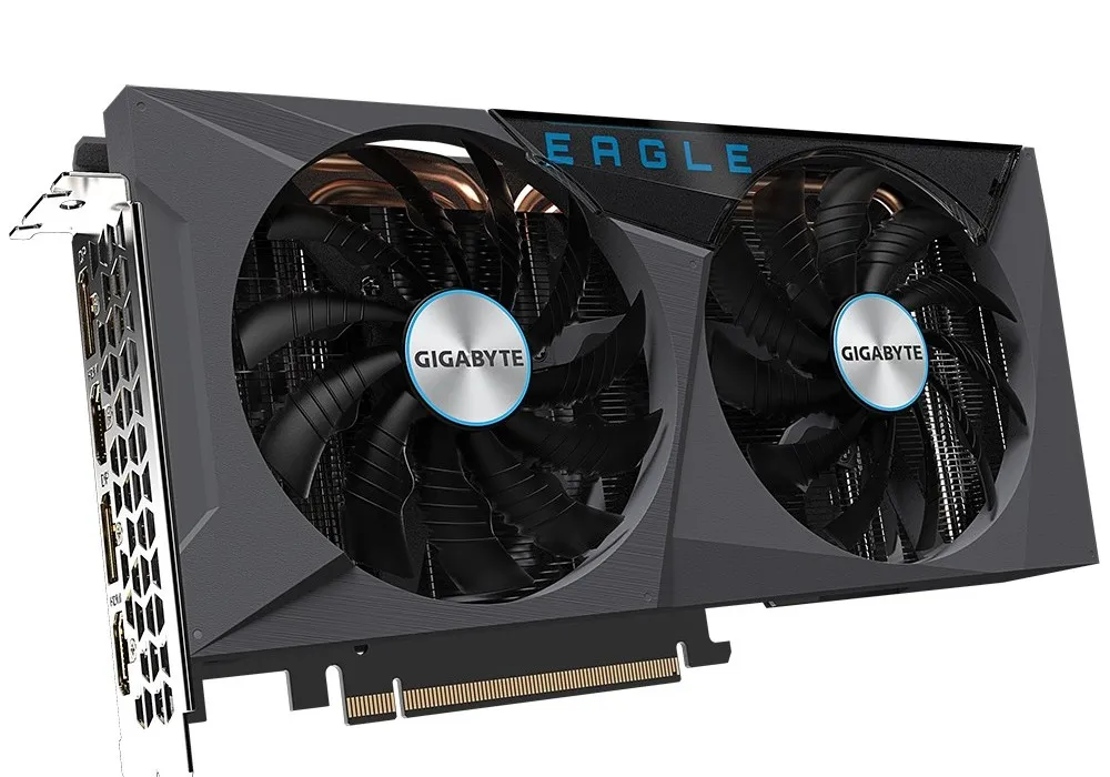 Видеокарта Gigabyte GV-N306TEAGLE OC-8GD,  8GB GDDR6 256бит