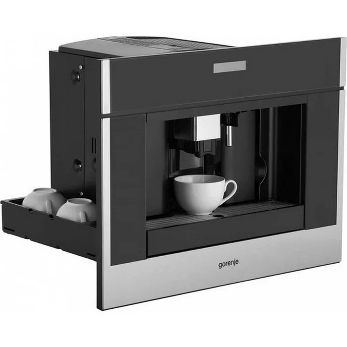 Aparat de cafea incorporat Gorenje CMA 9200 BG, Oţel inoxidabil