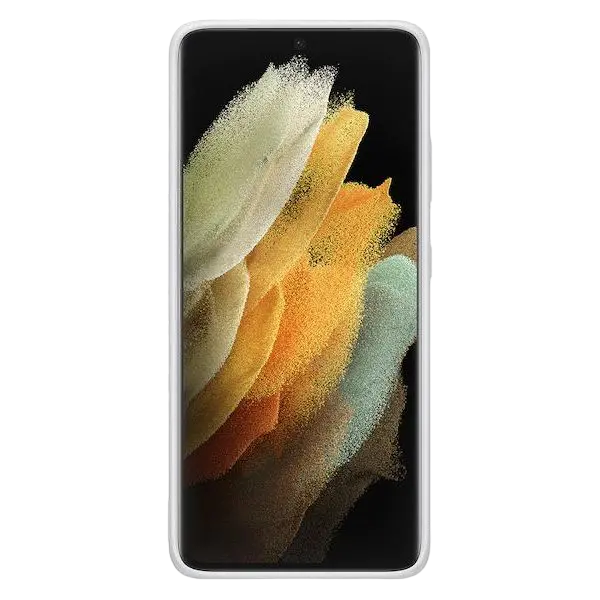 Husă Samsung Silicone Cover for Galaxy S21 Ultra, Gri