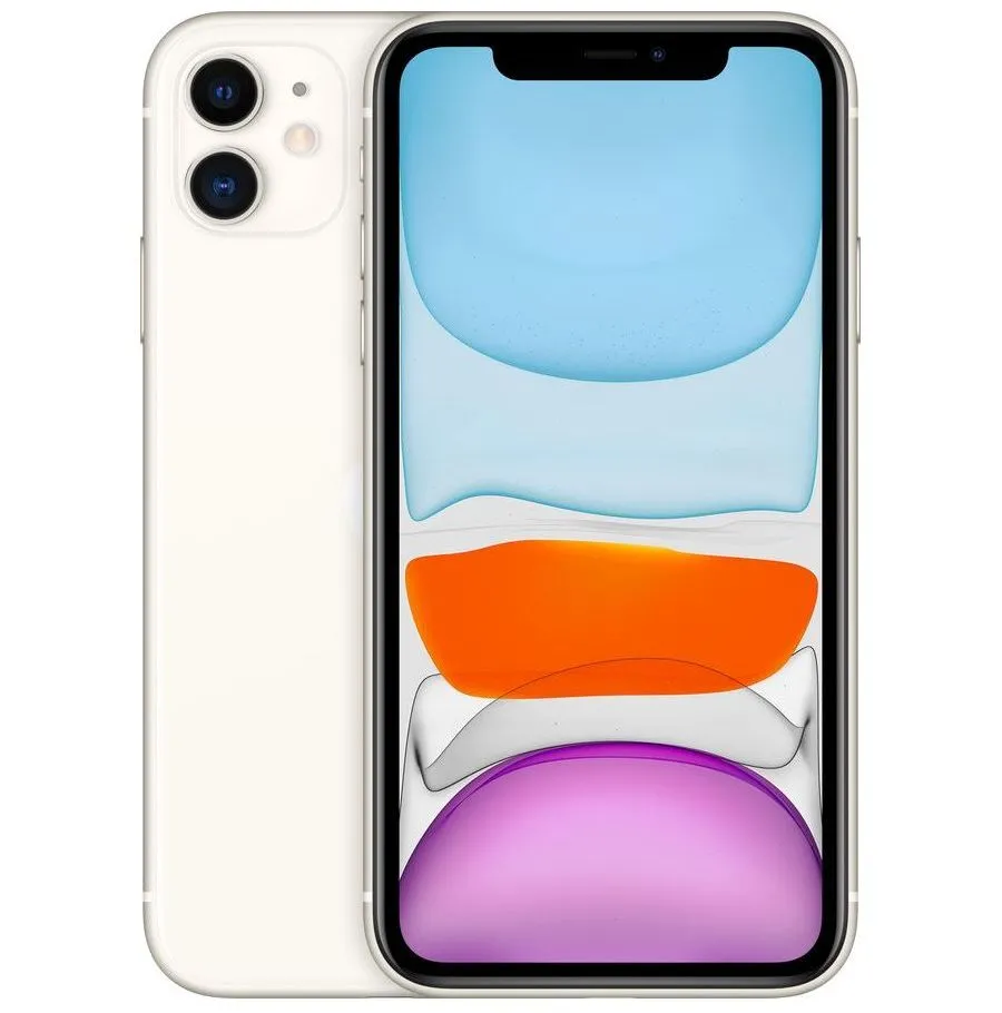 Smartphone Apple iPhone 11, 128GB/4GB, Alb